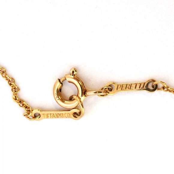 TIFFANY 18k Gold Diamond Charm Bracelet - Picture 4 of 6